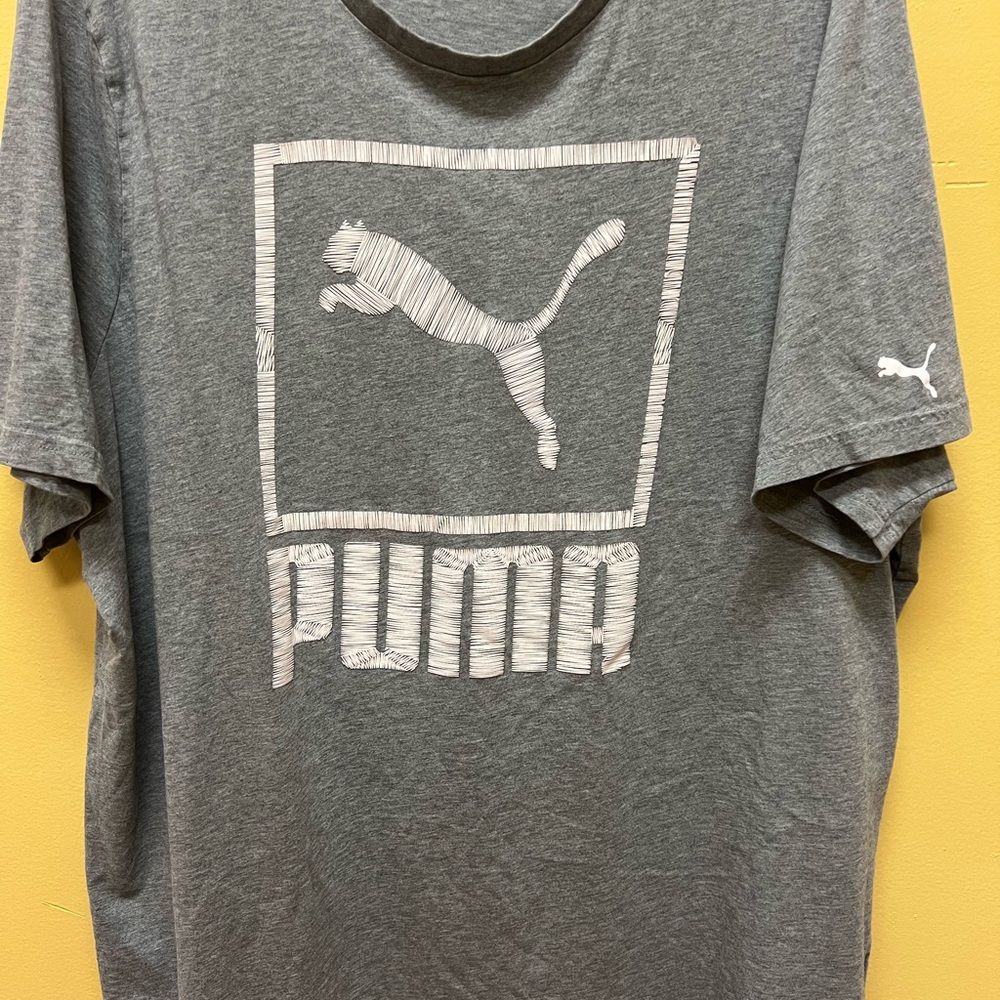 Puma Charcoal Men's Short Sleeve Tee